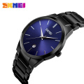 Skmei 9140 jam tangan japan movement quartz watch stainless steel back  men custom watch